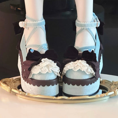 ♡ Stack Cake ♡ - Velvet Platforms