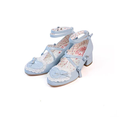 ♡ Vintage Cream Cake ♡ - Mid-Heel/Platform Shoes