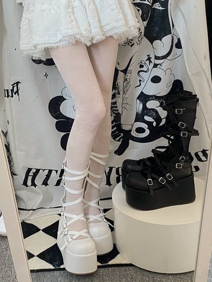 ♡ Кукла-гот ♡ - Туфли Долли на платформе