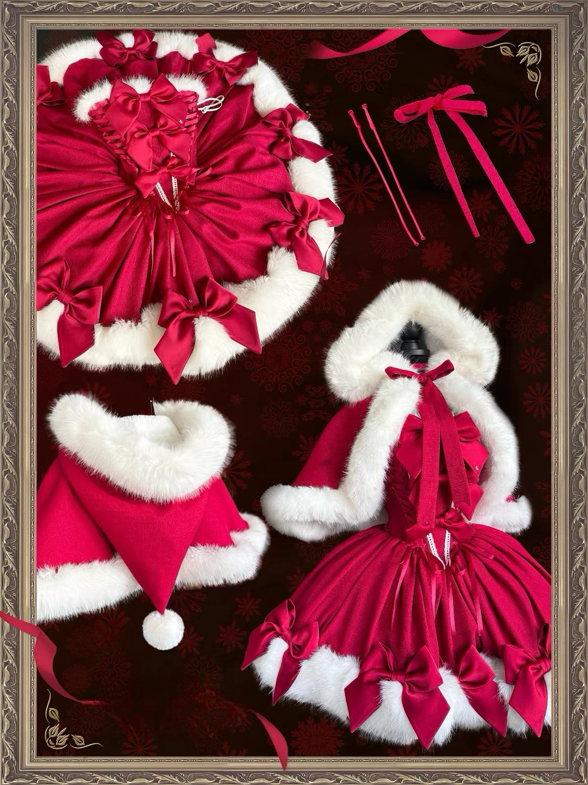 ♡ Wishmas Day ♡ – Christmas Cake Dress Set
