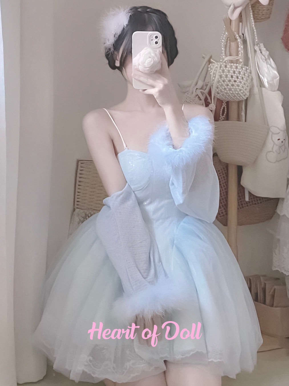 ♡ Лебедь ♡ - Балеткорное платье