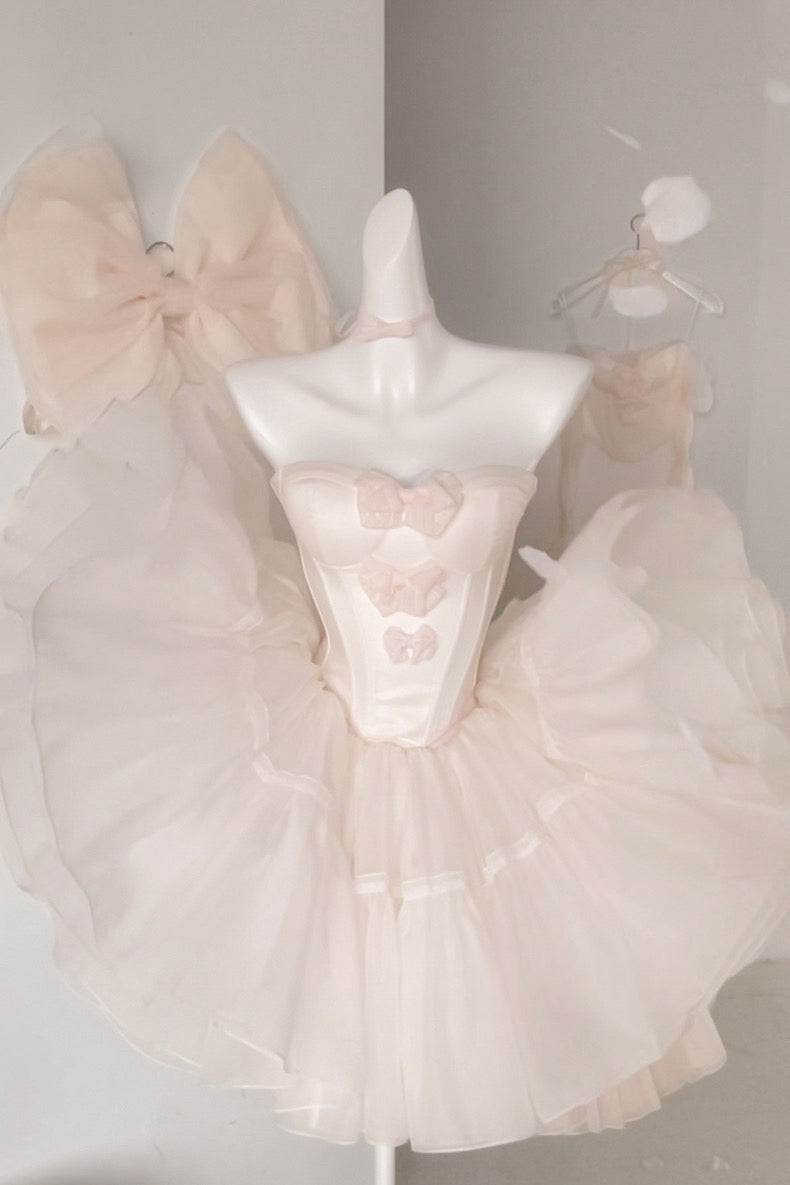 ♡ Baby Princess ♡ - Set vestito rosa