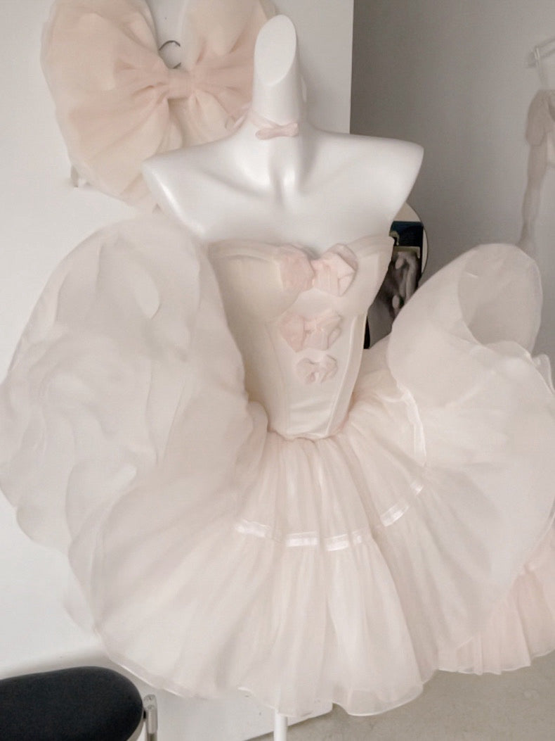 ♡ Малышка-принцесса ♡ - Комплект розового платья