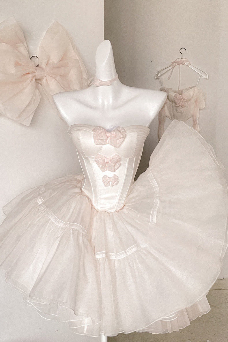♡ Baby Princess ♡ - Set vestito rosa