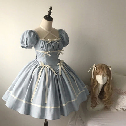 ♡ Blue Ribbon ♡ - Dolly Dress