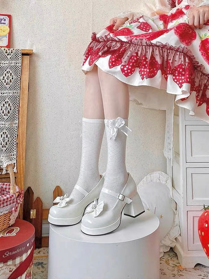 ♡ Pearl Casket ♡ - High Heels