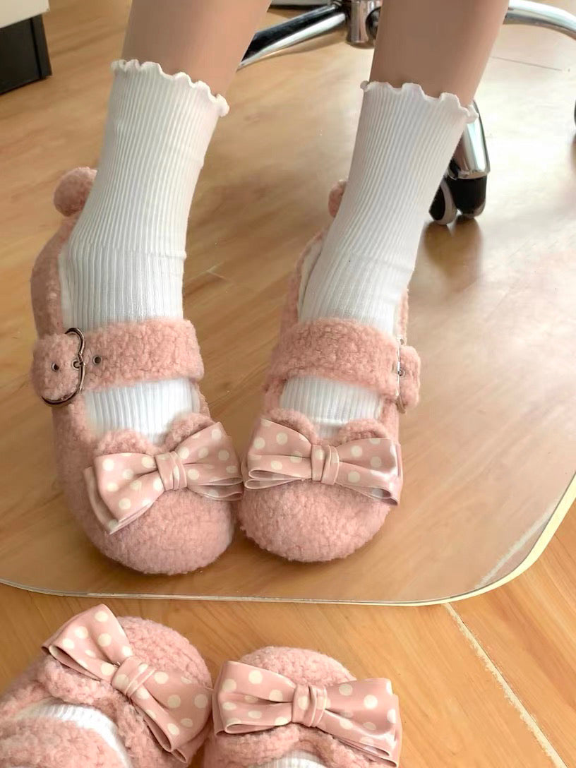 ♡ Тедди ♡ - Туфли на плоской подошве