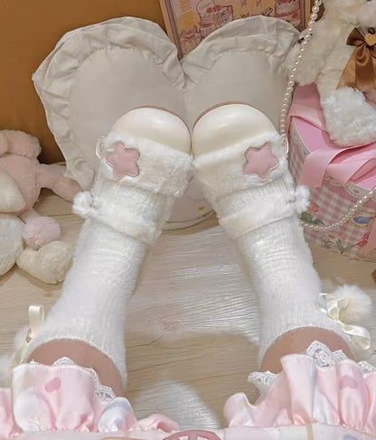 ♡ Little Lucky ♡ - Fluffy Flat Shoes