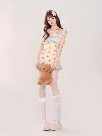 Sweet Bear Knitted Dress