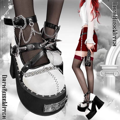 ♡ Ведьма Темной Розы ♡ - Туфли на платформе Dolly