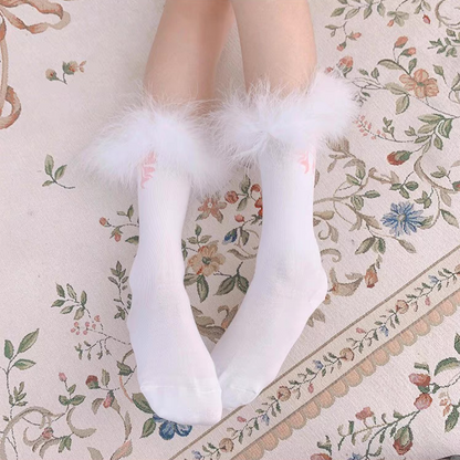 ♡ Feather Socks ♡