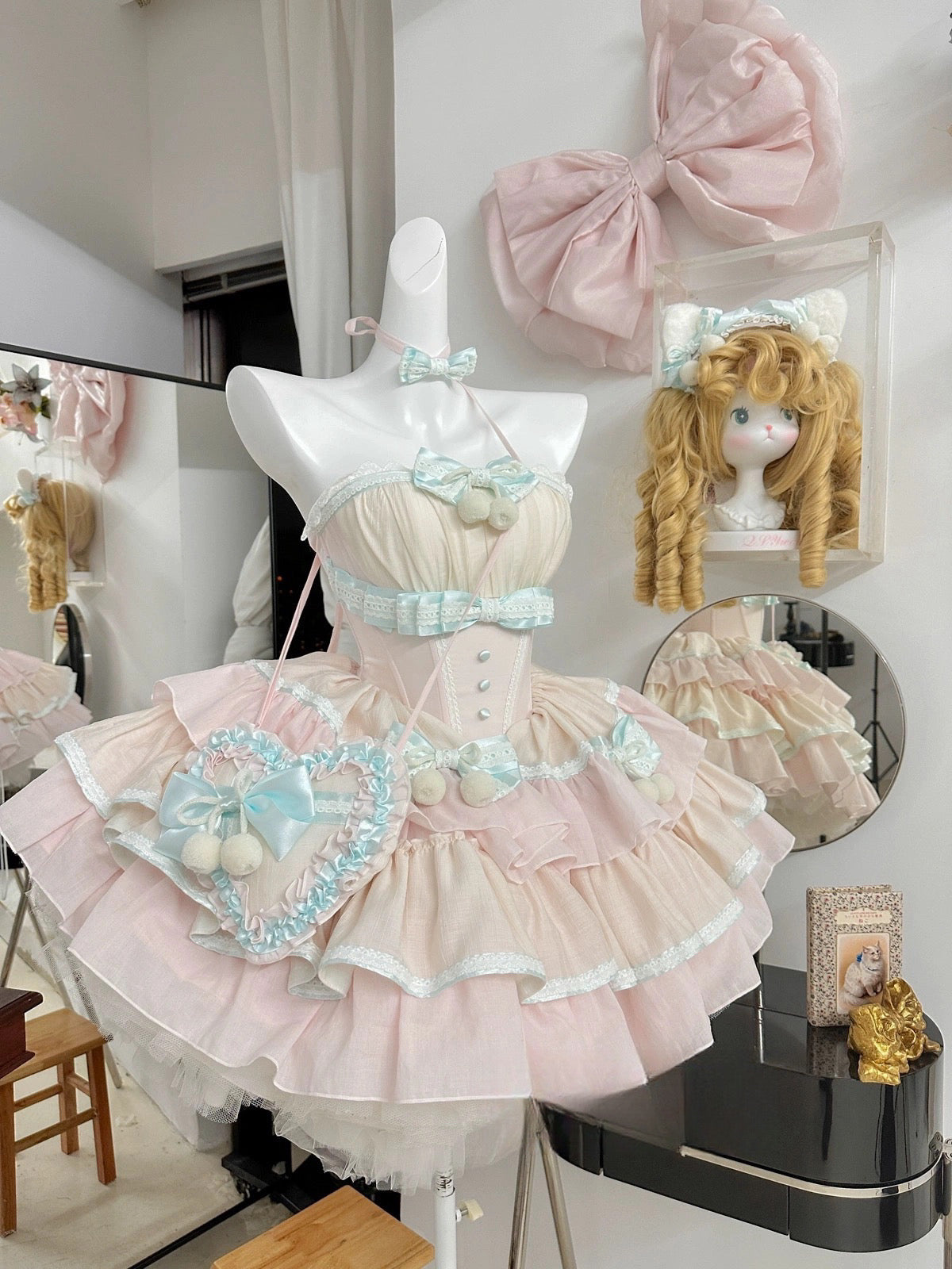 ♡ Mint Kitten ♡ - Princess Dress